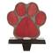 Glitzhome® Paw Print Christmas Stocking Holder Set